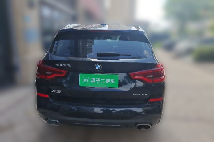 Used BMW X3 2020 xDrive30i Luxury Model with M Sport Package Rear