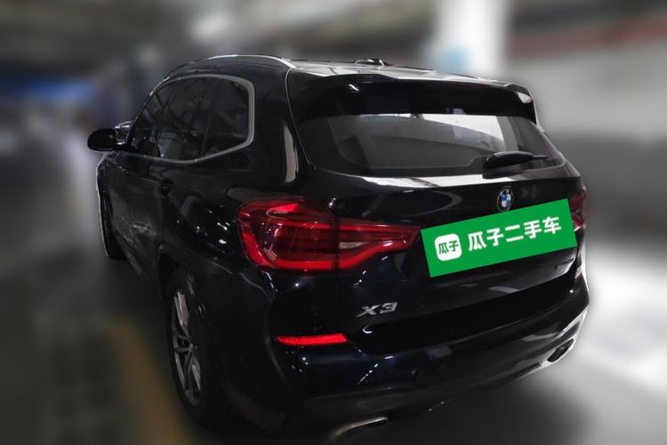 Used BMW X3 2020 xDrive25i M Sport Package Rear Left 45 Deg