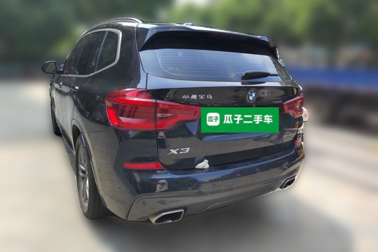 Used BMW X3 2020 xDrive25i M Sport Package Rear Left 45 Deg