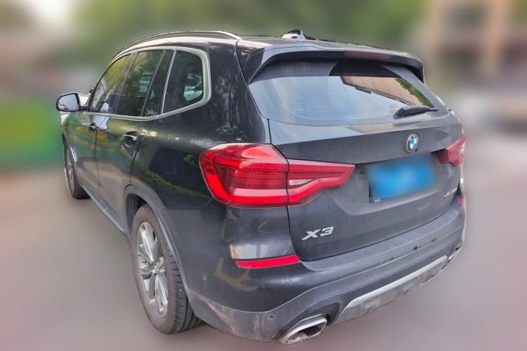 Used BMW X3 2020 xDrive25i Luxury Package Rear Left 45 Deg