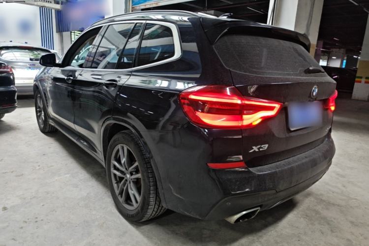 Used BMW X3 2020 xDrive25i M Sport Package Rear Left 45 Deg