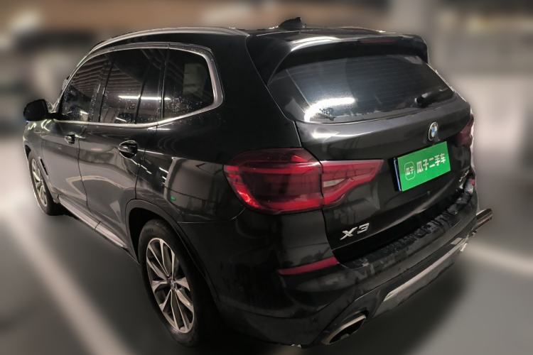 Used BMW X3 2020 xDrive25i Luxury Package Rear Left 45 Deg
