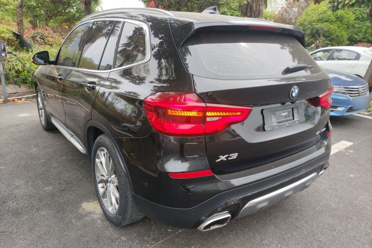 Used BMW X3 2020 xDrive25i Luxury Package Rear Left 45 Deg