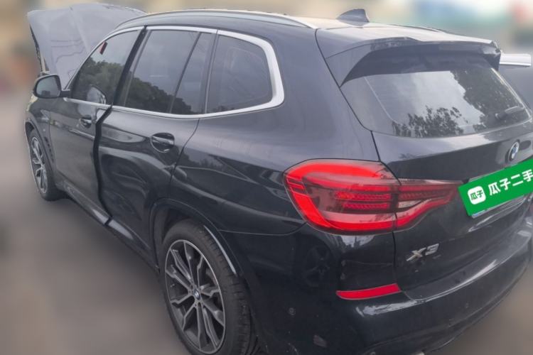 Used BMW X3 2020 xDrive30i Luxury Model with M Sport Package Rear Left 45 Deg