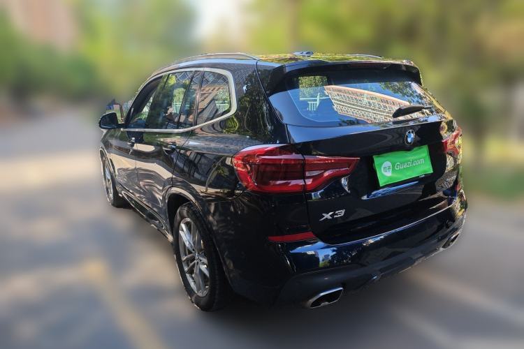 Used BMW X3 2020 xDrive25i M Sport Package Rear Left 45 Deg