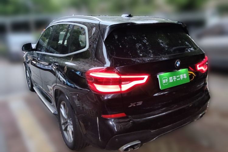 Used BMW X3 2020 xDrive28i M Sport Package Rear Left 45 Deg