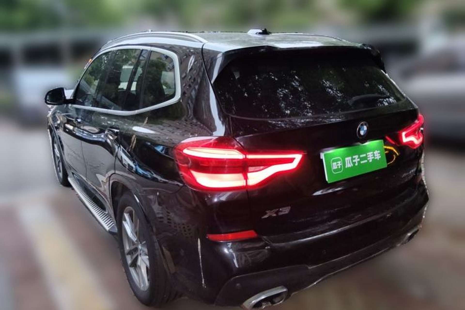 Used BMW X3 2020 xDrive28i M Sport Package Rear Left 45 Deg