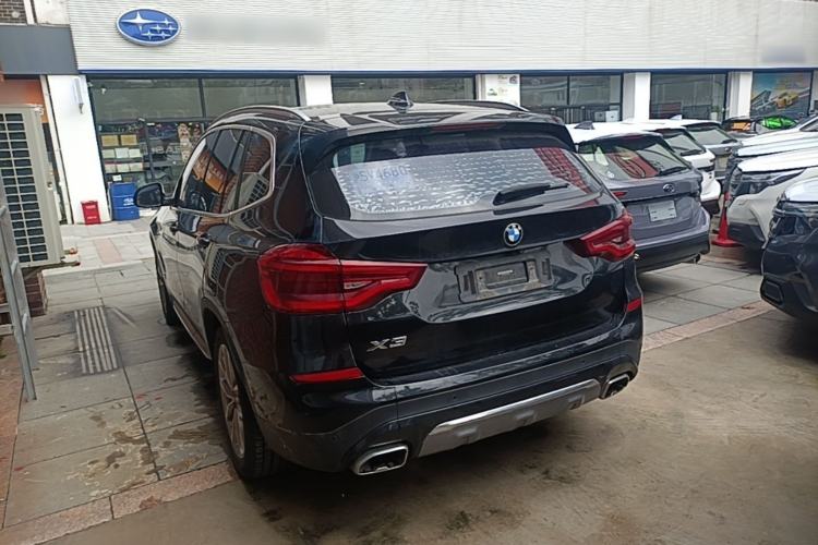 Used BMW X3 2020 xDrive25i Luxury Package Rear Left 45 Deg