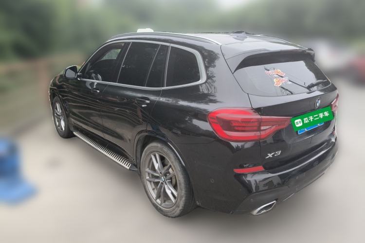 Used BMW X3 2020 xDrive25i M Sport Package Rear Left 45 Deg