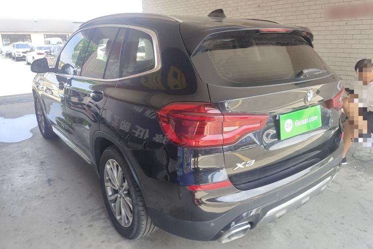 Used BMW X3 2020 xDrive25i Luxury Package Rear Left 45 Deg