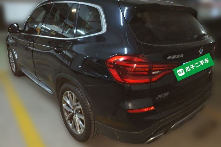 Used BMW X3 2020 xDrive25i Luxury Package Rear Left 45 Deg