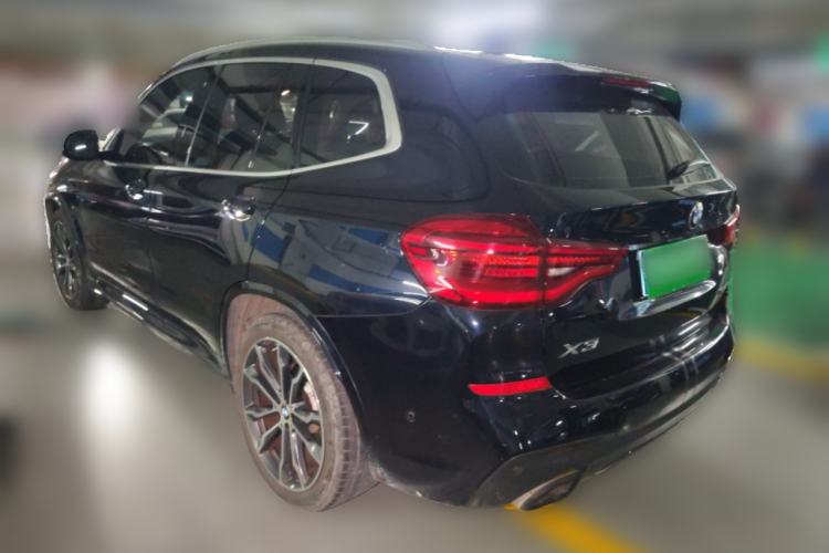 Used BMW X3 2020 xDrive30i Luxury Model with M Sport Package Rear Left 45 Deg