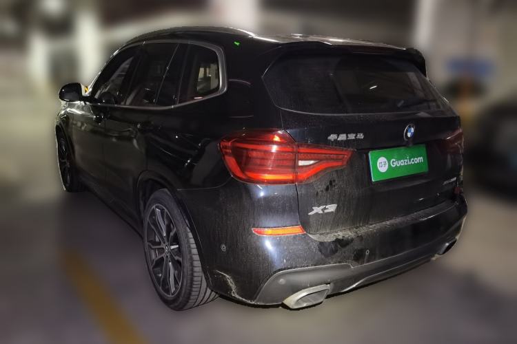 Used BMW X3 2020 xDrive30i Luxury Model with M Sport Package Rear Left 45 Deg
