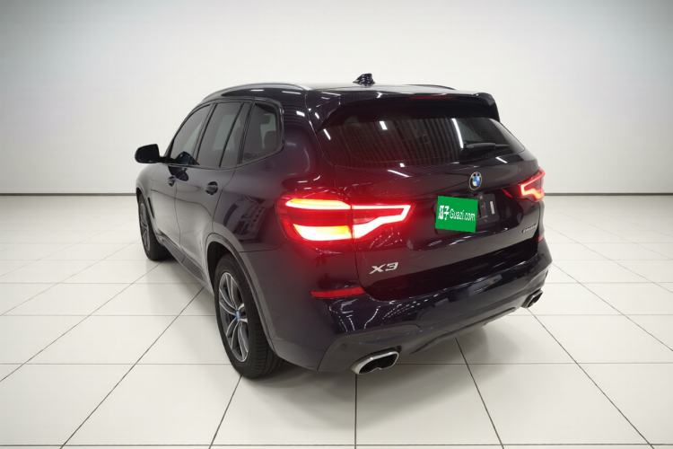 Used BMW X3 2020 xDrive25i M Sport Package Rear Left 45 Deg