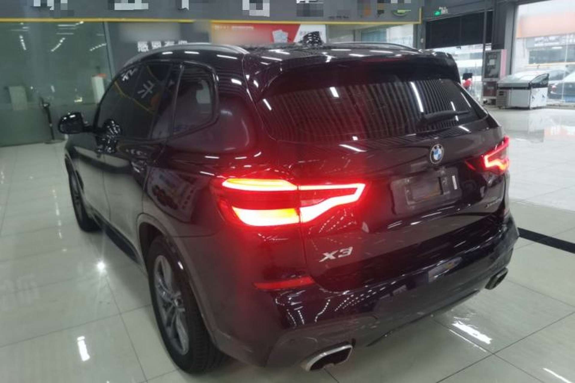 Used BMW X3 2020 xDrive25i M Sport Package Rear Left 45 Deg