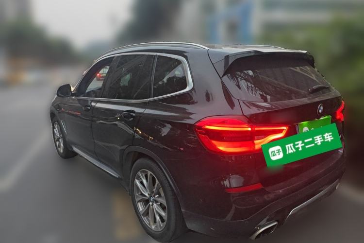 Used BMW X3 2020 xDrive25i Luxury Package Rear Left 45 Deg