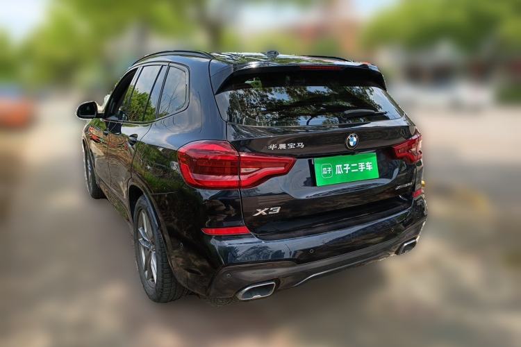 Used BMW X3 2020 xDrive28i M Sport Package Rear Left 45 Deg