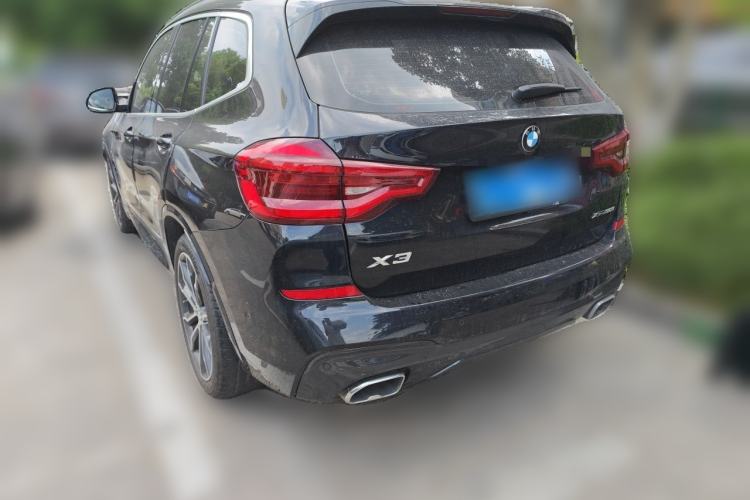 Used BMW X3 2020 xDrive30i Luxury Model with M Sport Package Rear Left 45 Deg