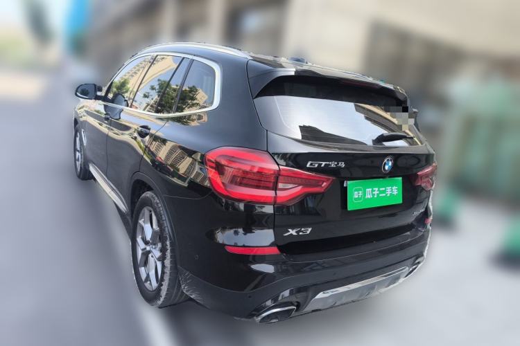 Used BMW X3 2020 xDrive28i Luxury Package Rear Left 45 Deg