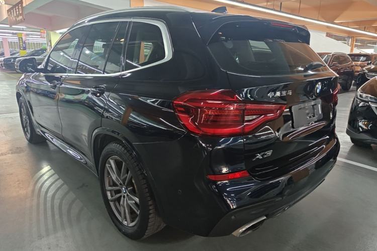 Used BMW X3 2020 xDrive28i M Sport Package Rear Left 45 Deg