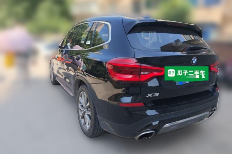 Used BMW X3 2020 xDrive25i Luxury Package Rear Left 45 Deg