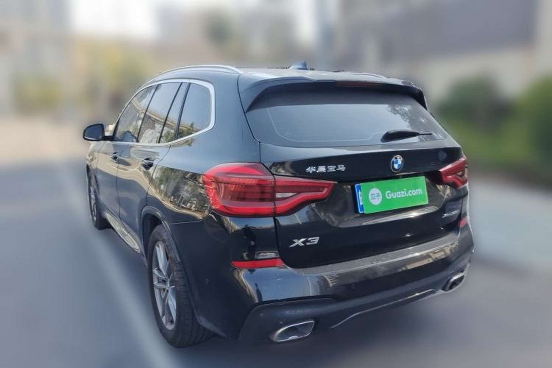 Used BMW X3 2020 xDrive28i M Sport Package Rear Left 45 Deg