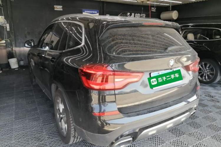 Used BMW X3 2020 xDrive28i Luxury Package Rear Left 45 Deg
