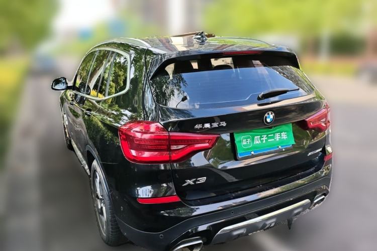 Used BMW X3 2020 xDrive28i Luxury Package Rear Left 45 Deg