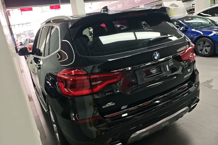 Used BMW X3 2020 xDrive28i Luxury Package Rear Left 45 Deg