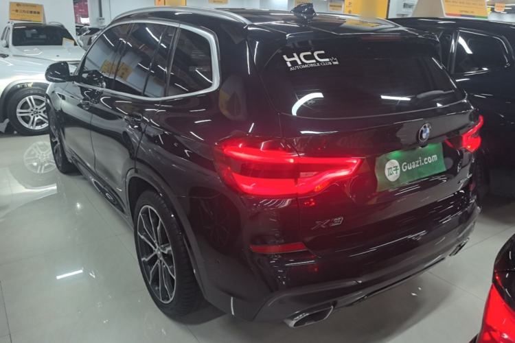 Used BMW X3 2020 xDrive30i Luxury Model with M Sport Package Rear Left 45 Deg