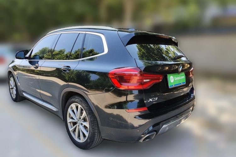 Used BMW X3 2020 xDrive25i Luxury Package Rear Left 45 Deg