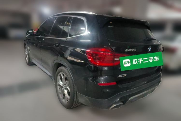 Used BMW X3 2020 xDrive28i Luxury Package Rear Left 45 Deg
