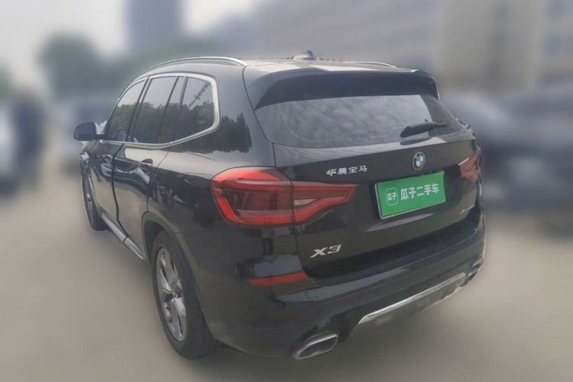 Used BMW X3 2020 xDrive28i Luxury Package Rear Left 45 Deg