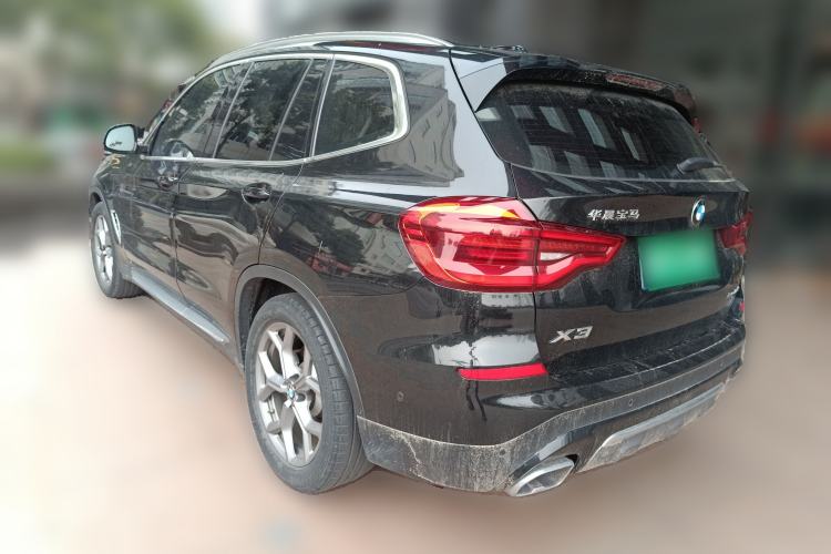 Used BMW X3 2020 xDrive28i Luxury Package Rear Left 45 Deg