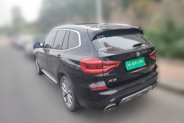 Used BMW X3 2020 xDrive25i Luxury Package Rear Left 45 Deg