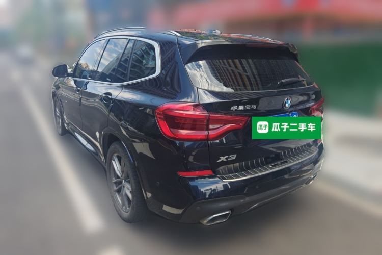 Used BMW X3 2020 xDrive25i M Sport Package Rear Left 45 Deg