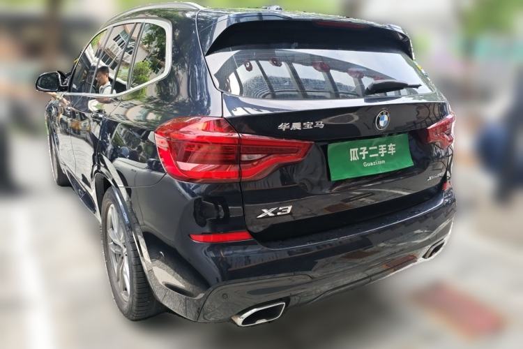 Used BMW X3 2020 xDrive28i M Sport Package Rear Left 45 Deg