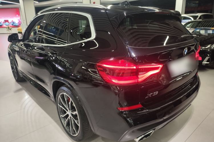 Used BMW X3 2020 xDrive30i Luxury Model with M Sport Package Rear Left 45 Deg