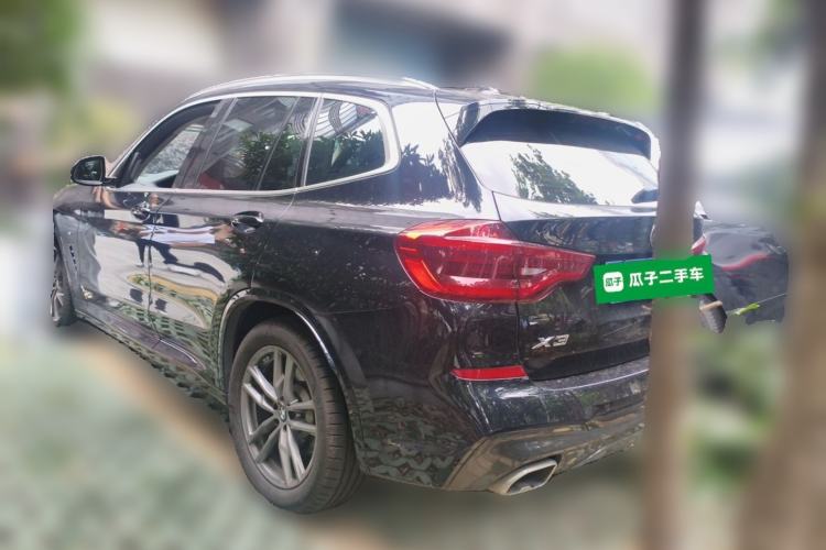 Used BMW X3 2020 xDrive28i M Sport Package Rear Left 45 Deg