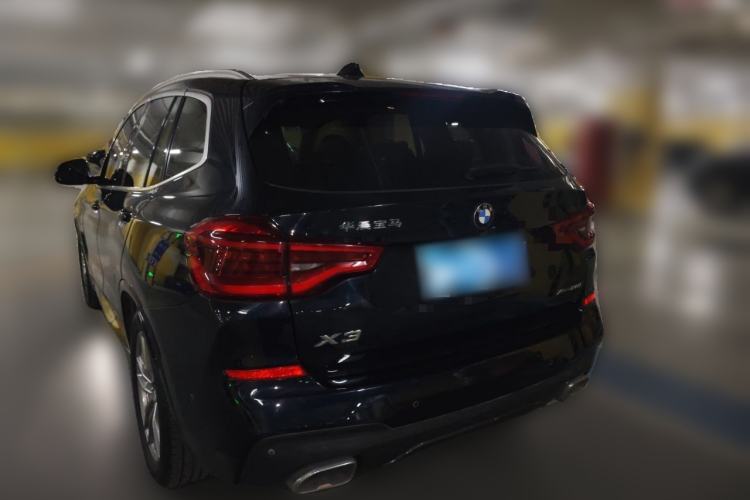 Used BMW X3 2020 xDrive28i M Sport Package Rear Left 45 Deg