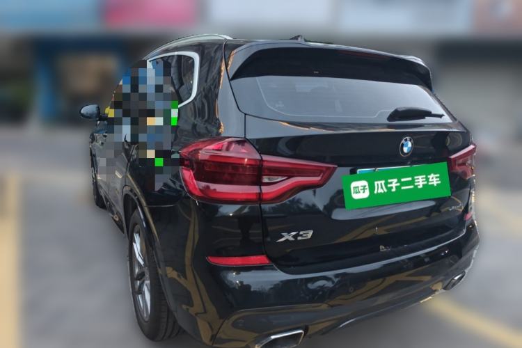 Used BMW X3 2020 xDrive25i M Sport Package Rear Left 45 Deg