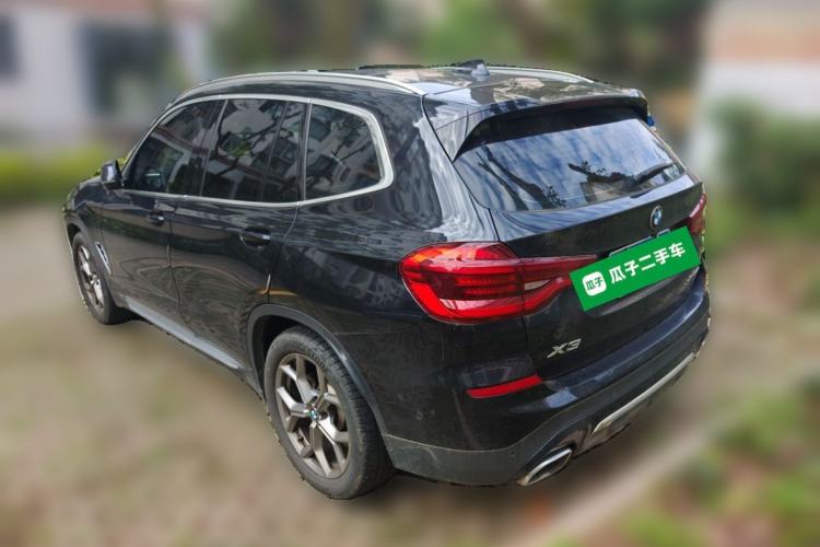 Used BMW X3 2020 xDrive28i Luxury Package Rear Left 45 Deg