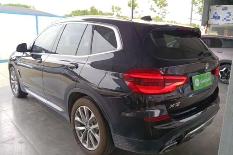 Used BMW X3 2020 xDrive25i Luxury Package Rear Left 45 Deg