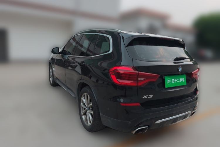 Used BMW X3 2020 xDrive25i Luxury Package Rear Left 45 Deg