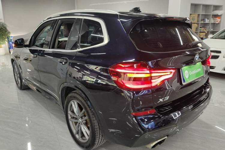 Used BMW X3 2020 xDrive25i M Sport Package Rear Left 45 Deg