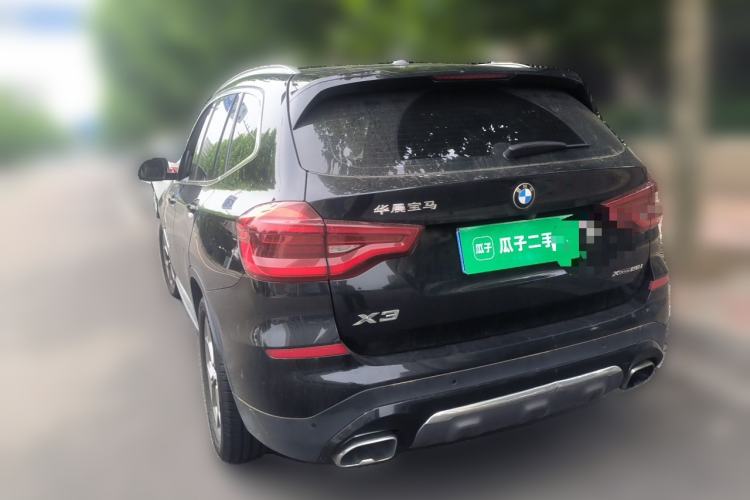 Used BMW X3 2020 xDrive28i Luxury Package Rear Left 45 Deg
