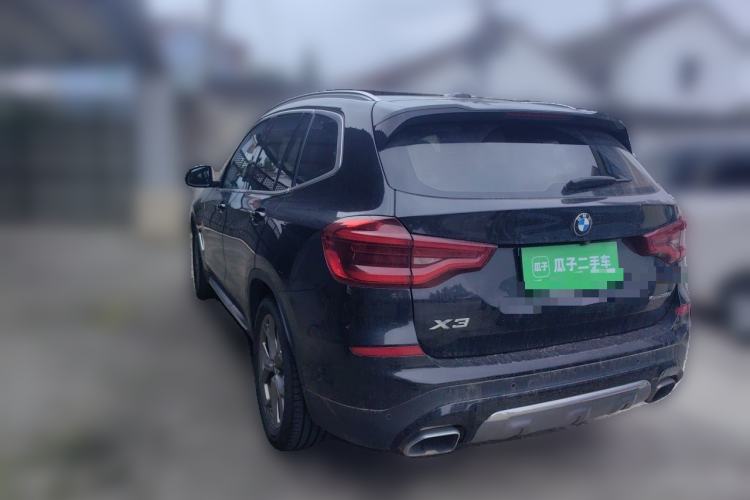 Used BMW X3 2020 xDrive28i Luxury Package Rear Left 45 Deg