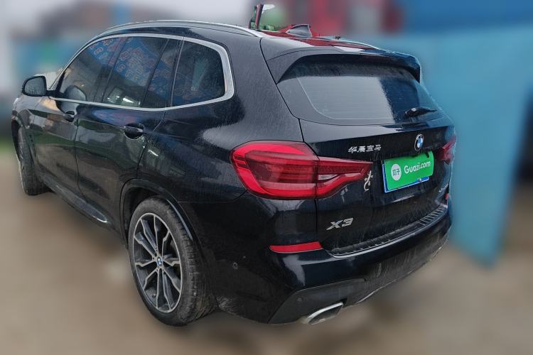 Used BMW X3 2020 xDrive30i Luxury Model with M Sport Package Rear Left 45 Deg