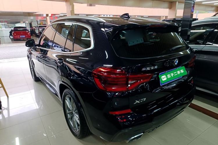 Used BMW X3 2020 xDrive25i M Sport Package Rear Left 45 Deg