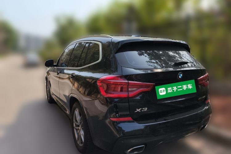 Used BMW X3 2020 xDrive28i M Sport Package Rear Left 45 Deg